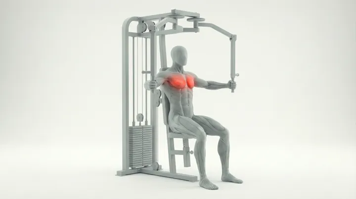 Animation Pecs Machine Pec Fly 3D Animation — Chest Asset | MoveKit | MoveKit