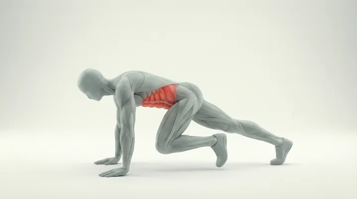 Mountain Climber 3D Animation — Core & Cardio | MoveKit | MoveKit